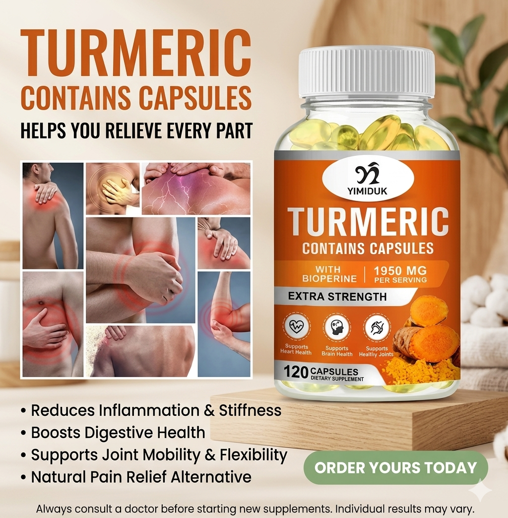 Extra Strength Turmeric Curcumin Supplement