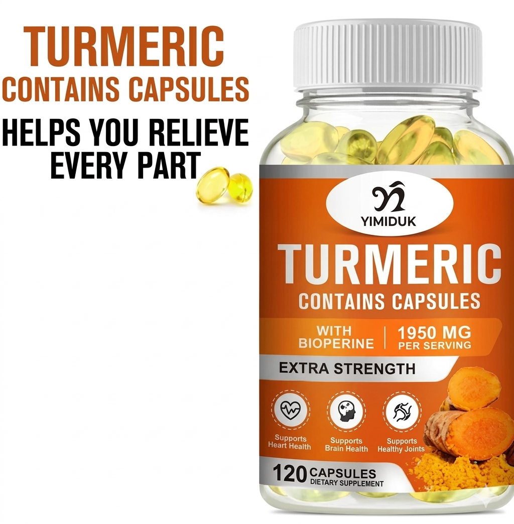 Extra Strength Turmeric Curcumin Supplement